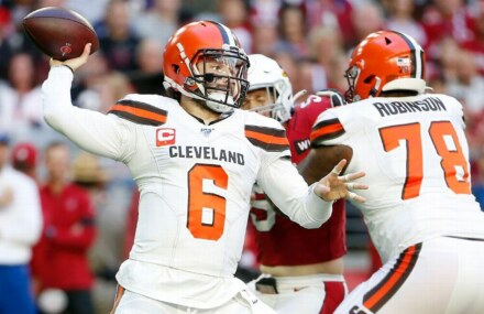 Baker Mayfield works out in Texas with Browns teammates