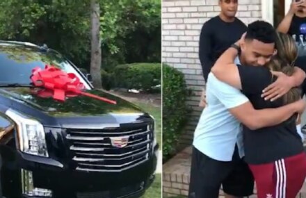 Dolphins’ Tua Tagovailoa surprises mom with SUV on Mother’s Day