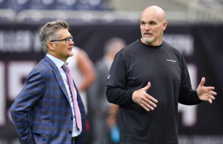 Falcons’ Dan Quinn, Thomas Dimitroff, players attend peaceful protest in Atlanta