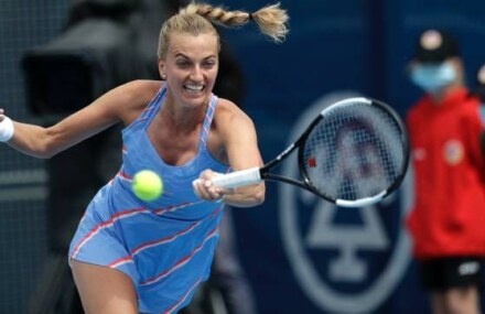 ‘Weird’ playing without fans, but good to be playing again: Kvitova