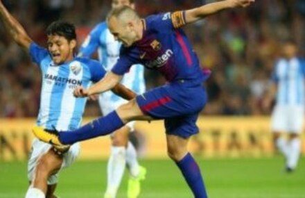 Andres Iniesta knocked out by hamstring injury