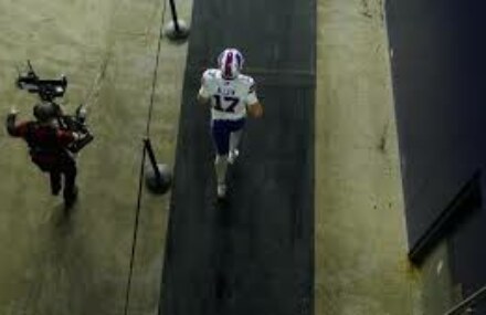 Allen’s four TD passes lead Bills past Patriots