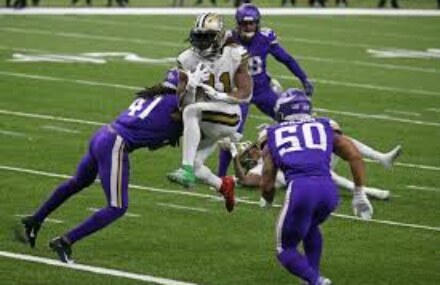 Saints’ Kamara scores six rushing TDs, equals single game record