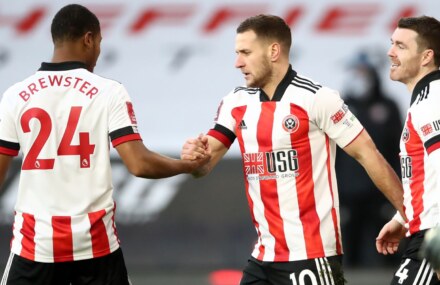 Sheff Utd 2-1 Plymouth: Billy Sharp on form as Blades reach FA Cup fifth round