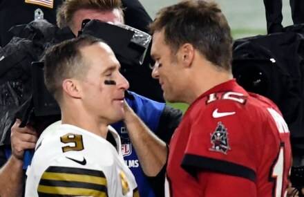 Tom Brady and Drew Brees meet for likely the last time in NFC divisional playoff matchup