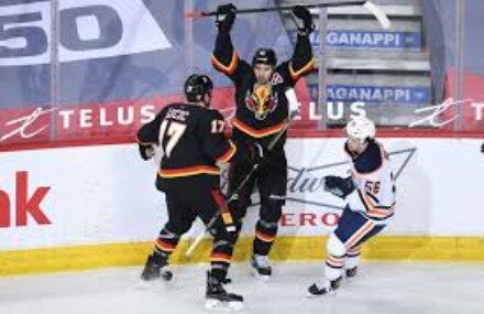 NHL roundup: Flames edge Oilers in scoring frenzy