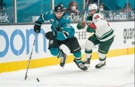 Wild pound out 6-2 road win over Sharks