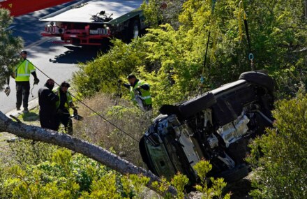 Tiger Woods shares update on his condition after grisly LA car crash