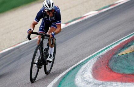 Cycling-Alaphilippe beats Van der Poel to win Tirreno-Adriatico stage two