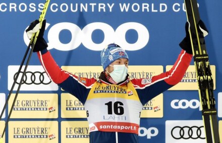 Nordic skiing-Iversen takes 50km gold for Norway after Klaebo disqualified