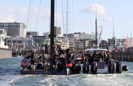 Sailing-Team New Zealand hit top gear to level America’s Cup at 3-3