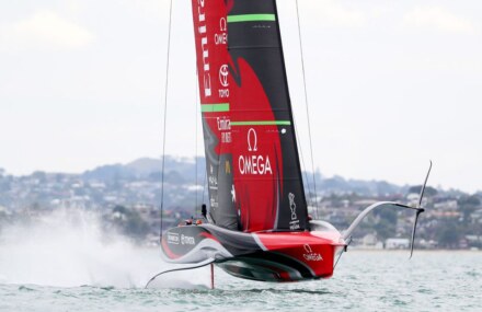 Sailing-Team New Zealand win opening race in 36th America’s Cup