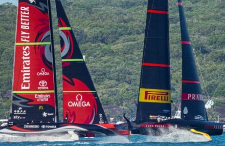 36th America’s Cup: Emirates Team New Zealand and Luna Rossa Prada Pirelli still locked together