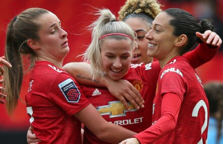 Man Utd Women 2-0 West Ham Women: Lauren James and Christen Press hand hosts WSL win