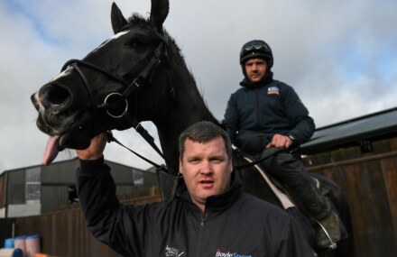 Simon McGonagle has been disqualified from racing for nine months at a referrals hearing of the Irish Horseracing Regulatory Board; Head lad found responsible for taking the photograph that led to trainer Gordon Elliott’s suspension