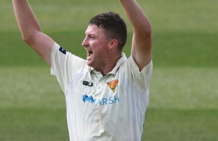 32 all out! New South Wales skittled in Australia’s Sheffield Shield as Tasmania’s Jackson Bird takes 7-18