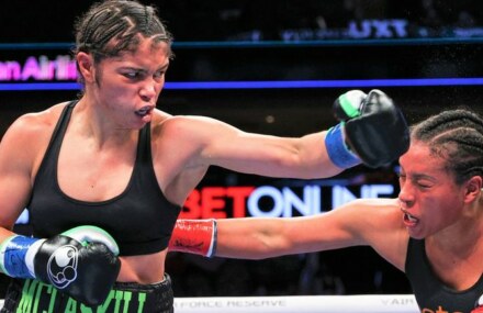 Jessica McCaskill defeats Cecilia Braekhus again on points to remain undisputed welterweight champion