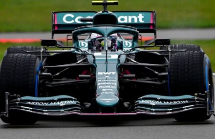 Aston Martin hit the track with 2021 F1 car as Sebastian Vettel makes debut for his new team