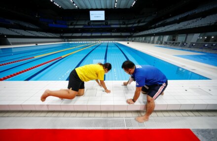 Olympics-Tokyo organisers to cancel water polo test event – NHK