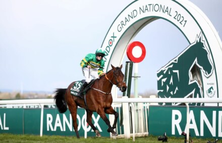 Rachael Blackmore makes Grand National history on Minella Times