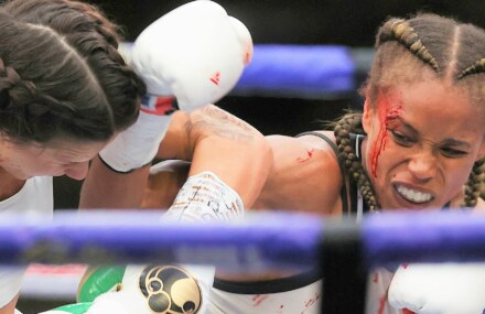 Natasha Jonas says Katie Taylor’s unbeatable aura has already been broken ahead of world title fight